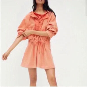 Free People Sadie Surplus Knit Jacket Hoodie